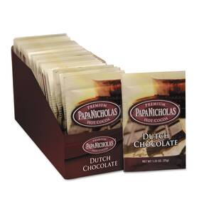 Pco79224 Papanicholas Coffee Premium Hot Cocoa Dutch Chocolate 24/carton 79224