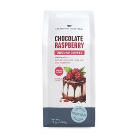 Paramount 313108647665 Chocolate Raspberry Ground Coffee 12 Ounce Bag
