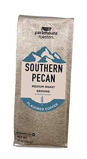Paramount Coffee 022944191767 Flavored Ground 1-12 Ounce Bag Medium Roast From Southern Pecan