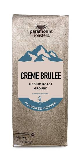 Paramount Roasters 022944110072 Creme Brulee Ground Coffee 12oz Medium Roast
