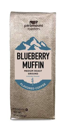 Paramount Roasters 022944194591 Blueberry Muffin Flavored Ground Coffee