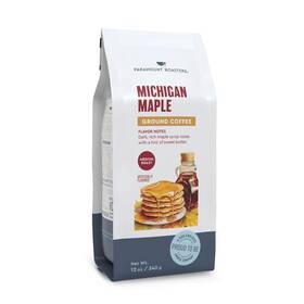Paramount Roasters 022944210703 Michigan Maple Coffee 12oz Ground 12 Ounce Pack Of 1