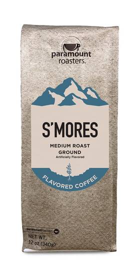 Paramount Roasters 313052016036 Sftmores Flavored Ground Coffee 12 Oz Medium Roast