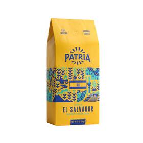 Patria B0f8n3byrl El Salvador Dark Roast Ground Coffee 12oz Bag Pack Of 6