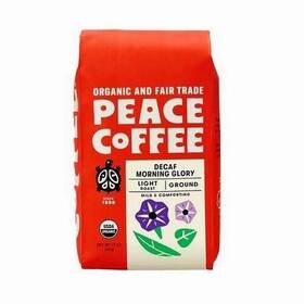 Peace Coffee 895431000800 Ground Decaf Morning Glory Blend 12 Oz By