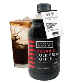 Peerless Coffee 015124202247 Organic Cold Brew 32oz