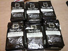 Peet S Lot Of Six Peets Ground Coffee Deep Roast 12oz Major Dickasons Blend 785357836266