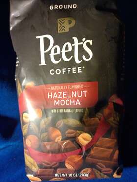 Peets 785357026292 Hazelnut Mocha Ground Coffee 10 Oz