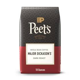 514545 Peets Coffee Dark Roast Whole Bean 100% Arabica - Major Dickaso