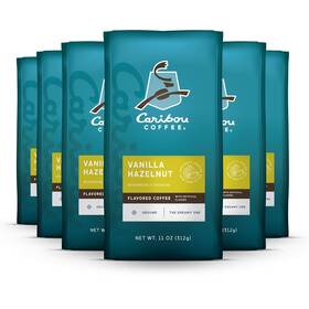 Peets Coffee 744759664495 Caribou Flavored Ground 100% Arabica - Vanilla Hazelnut D