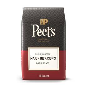 B086zfhf6h Peets Coffee Major Dickasons Blend Dark Roast Ground 18oz Bag