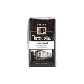 Pce835261 Peets Coffee Mlt02554 House Blend Ground Deep Roast