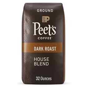 513882 Peets House Blend Ground 32 Oz