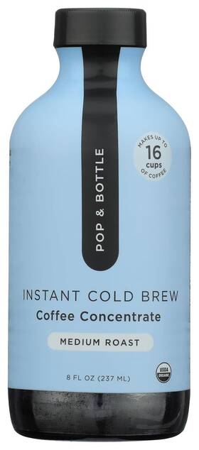 Pop & Bottle 850005100614 And Classic Coffee Super Concentrate 8 Oz