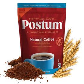 Postum 869801000134 Natural Coffee Flavor Substitute Caffeine Free Delight With Roasted Wh