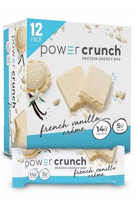 Power Crunch 644225723384 Pco 12ct French Vanilla Creme 1.4 Ounce