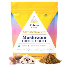 Prism Potion 197644262090 Organic Day Spectrum V1.0 Mushroom Fitness Coffee Focus Power Endurance