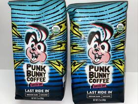 2-punk Punk Bunny Coffee 850058035031 Dark Medium Roast Organic Ground 12oz Exp 6/13/26