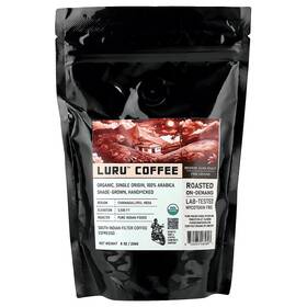 Pif48589 Pure Indian Foods Luru Coffee Fine Ground Medium-dark Roast 8 Oz 226 G