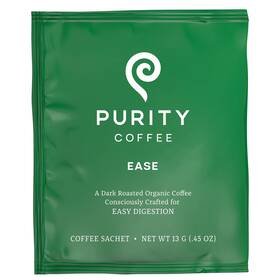 Purity Coffee 850005169086 Ease Dark Roast Low Acid Organic - Certified Specialty Arabica