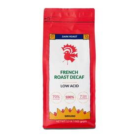 Puroast Coffee 313053467486 Low Acid Decaf French Roast Ground Dark High An