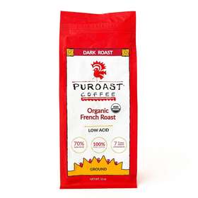 Cominhkg015403 Puroast Coffee Low Acid Ground Organic French Roast Dark
