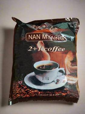 30satches Pyin Oo Lwin 595154720191 Coffee Nan Myaing 2plus1 Coffeemix X 20g 600g