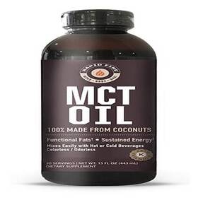 Rapid Fire 350461025488 Mct Oil Dietary Supplement 15 Fl Oz 30 Servings