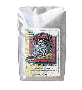 Ravens Brew Coffee 606838000412 12 Oz - Dark Roast High Speed Blend With A Sweet Bite Whole Bean 5 Lb
