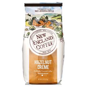 Reily Foods Company 705353645822 New England Coffee Hazelnut Cr Me 100% Arabica 11 Oz