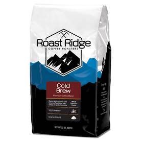 Roast Ridge 818390019522 Ground Cold Brew Coffee Blend 2 Lb