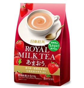 Royal 902831511471 Nittoh Tea Milk Amaou Strawberry 8pcs