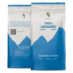 Samsolis 659467961531 14oz Guatemalan Dark Roast Ground Coffee 100% Fraijanes Bold Flavor