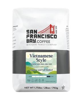 San Francisco Bay 077324880342 Ground Coffee - Vietnamese Style 28oz Bag Dark Roast