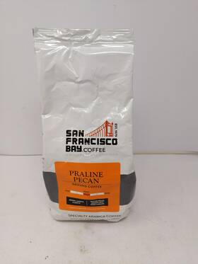 San Francisco Bay 077324880649 01/25 Ground Coffee - Praline Pecan 28oz Bag Flavored Medium