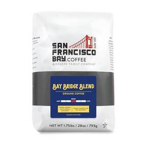 San Francisco Bay 077324880922 Ground Coffee Bridge Blend 28oz Bag Medium Roast