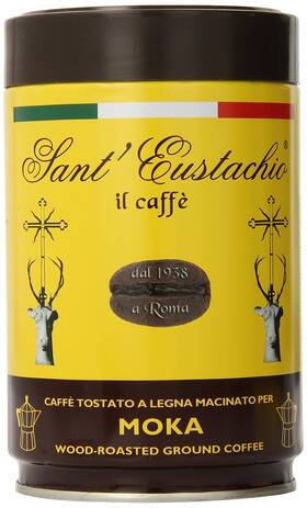Sant Eustachio 705353906046 Ground Coffee In Can Moka 8.8 Ounce