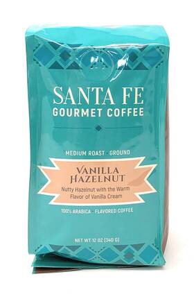 Santa Fe Gourmet Coffee 313056346351 Vanilla Hazelnut Ground
