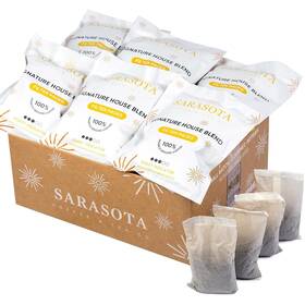 Sarasota Coffee & Tea Co. 702571256977 Filter Packs Medium Roast Breakfast Blend Low Acid Pouche