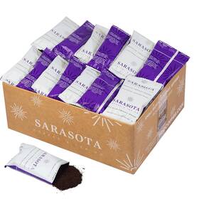 Sarasota Coffee & Tea Co. 760354810358 Ground Packets Low Acid Dark Roast Packs Eu