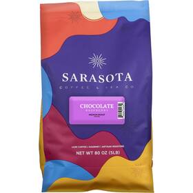 Sarasota Coffee & Tea Co. 769293524340 Ground Chocolate Raspberry Medium Roast Gourmet Flavored Co