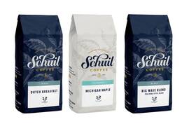 Schuil 045466300905 Michigan Maple Big Wave Blend And Dutch Breakfast - 3 Bags Variety Pac