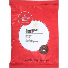 Seattles Best 012919755551 6th Ave Bistro Bold And Roasty Ground Coffee 6 Ounce 32 Per
