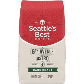 Seattles Best 696464316704 Seattle S Level 4 Dark Roast Ground Coffee 32 Oz Free Shipping