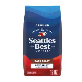B000wh7cn4 Seattles Best Coffee Post Alley Dark Roast Ground 12oz Pack Of 1