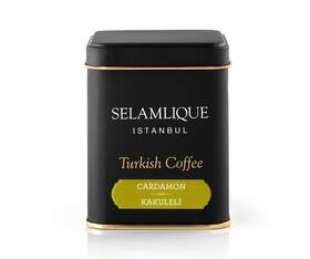 Selamlique Istanbul 699958600480 Cardamon Turkish Coffee Medium Roast With Added Cardamom 4.40oz