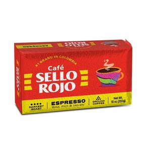 Sello Rojo 017202502126 Espresso Brick 10 Oz Pack Of 12