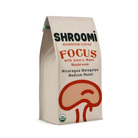 Shroomi 860003324769 Organic Premium Ground Mushroom Coffee 12oz
