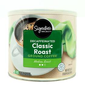 2028 Signature Select 021130451333 Decaffeinated Classic Medium Roast 1 Lb 14.5 Oz Bb 2/2028