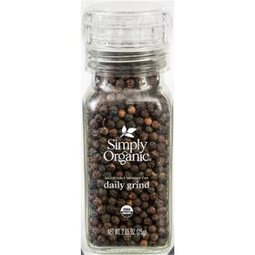 18263 Simply Organic - Frontier Daily Grind Certified 2.65 Oz Piper Nigrum L